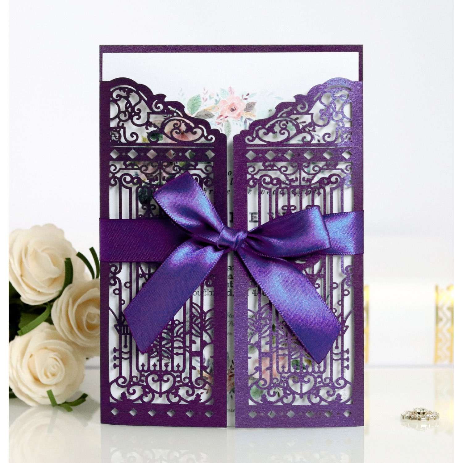 Wedding Card Design Laser Cut Marriage Invitation Card 2020